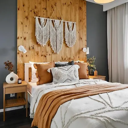 Vermelo Boho Apartamento